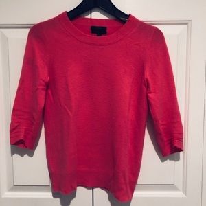 JCrew Italian Cashmere Sweater - Hot Pink!